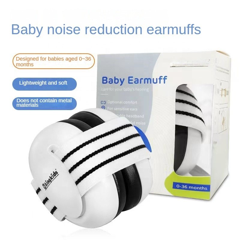 Anti-noise Soundproof Hearing Protection Earmuff Sleeping Ear Muff For Babies