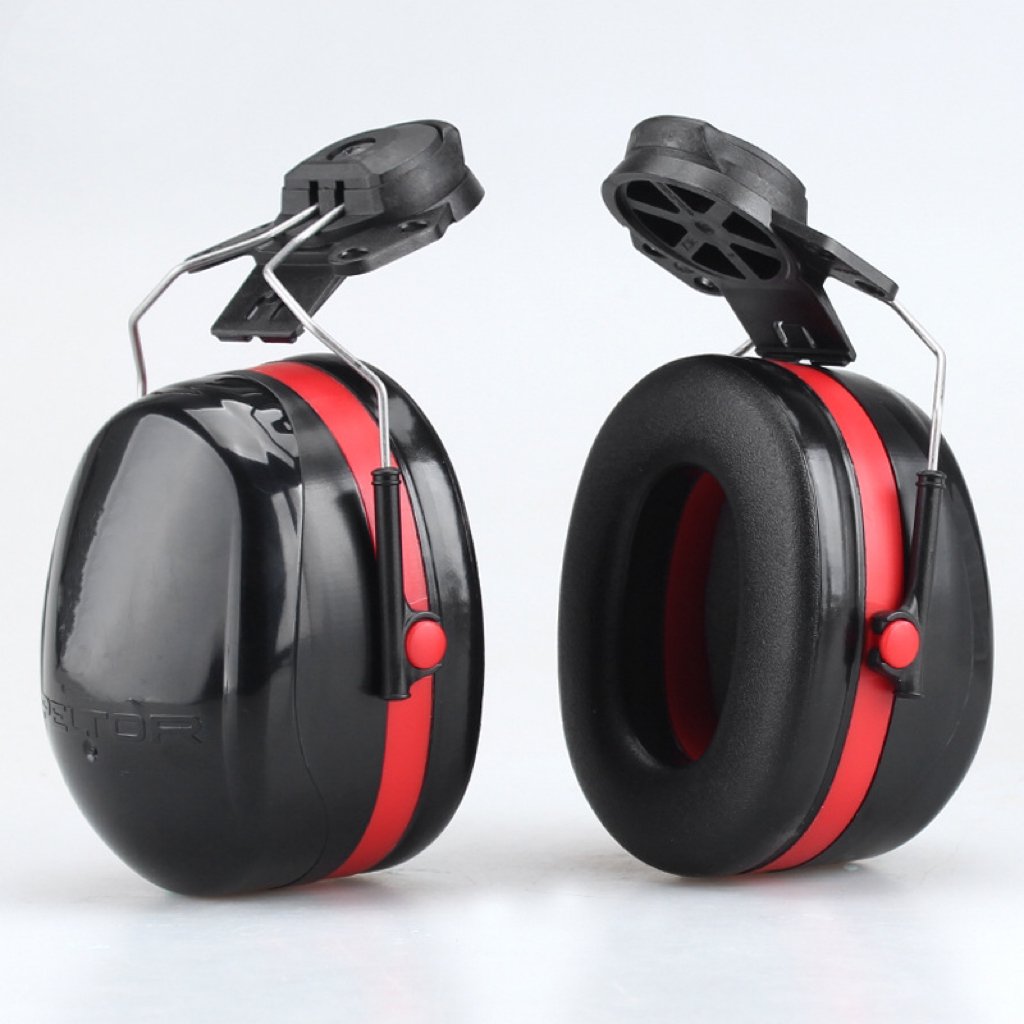 105 H10P3E Helmet-type Earmuffs noise cancelling Labor Protection Noise Reduction Earmuff