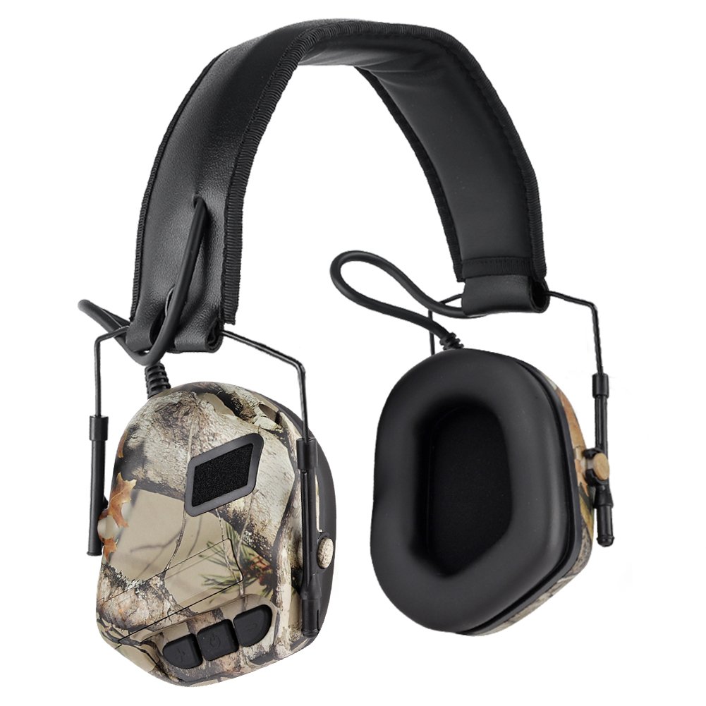 OEM ODM Electronic shooting ear protection silicone earmuffs noise reduction amplification hunting hearing protector