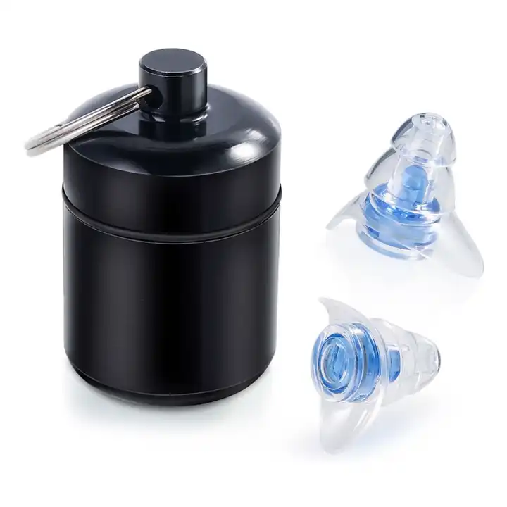 Wholesale Custom Logo Silicone EarPlugs Adjustable Noise Reduction Sound Proof Hearing Protection for Sleep Safety First