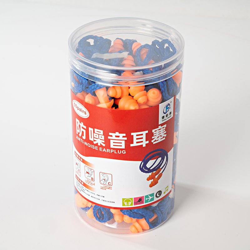 Quiet Ear Plugs for Noise Reduction Super Soft Reusable Hearing Protection in Flexible Silicone Sleeping earplugs