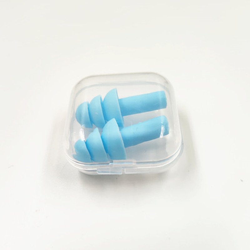 Hot Sale Ear Plugs Hearing Protection Sound Insulation Multi Colour Waterproof Reusable Shooting Swimming Earplugs