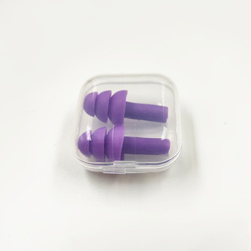 Hot Sale Ear Plugs Hearing Protection Sound Insulation Multi Colour Waterproof Reusable Shooting Swimming Earplugs