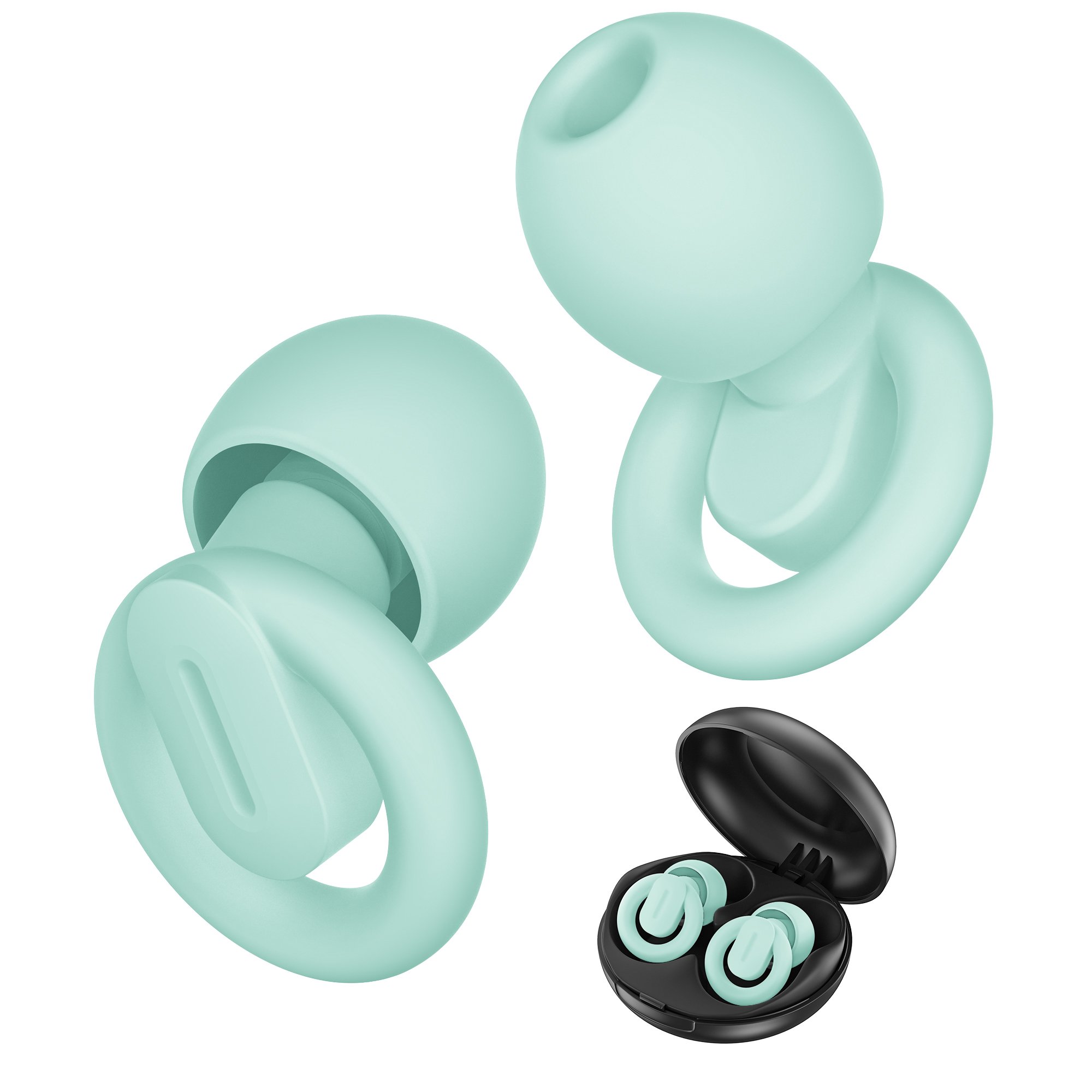 33dB Tapones Auditivos Switchable Soundproof Earplugs Noise Cancelling Safety Silicone Sleeping Ear Plugs for sleep