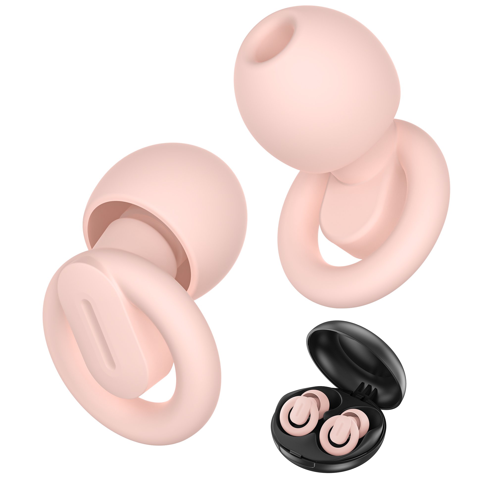 33dB Tapones Auditivos Switchable Soundproof Earplugs Noise Cancelling Safety Silicone Sleeping Ear Plugs for sleep