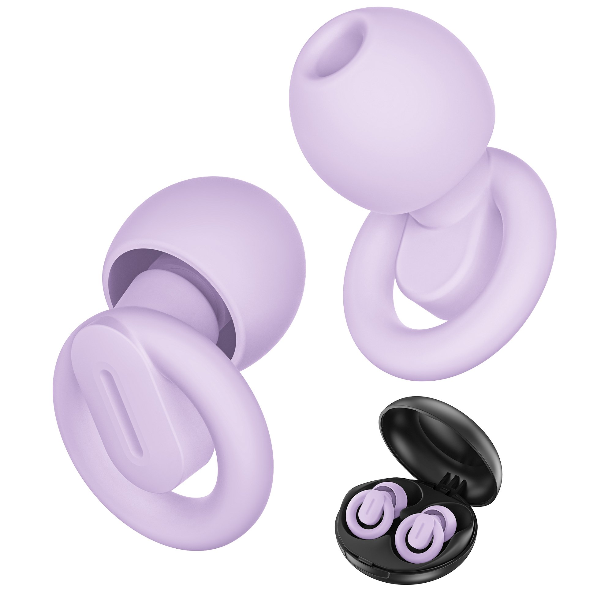 33dB Tapones Auditivos Switchable Soundproof Earplugs Noise Cancelling Safety Silicone Sleeping Ear Plugs for sleep