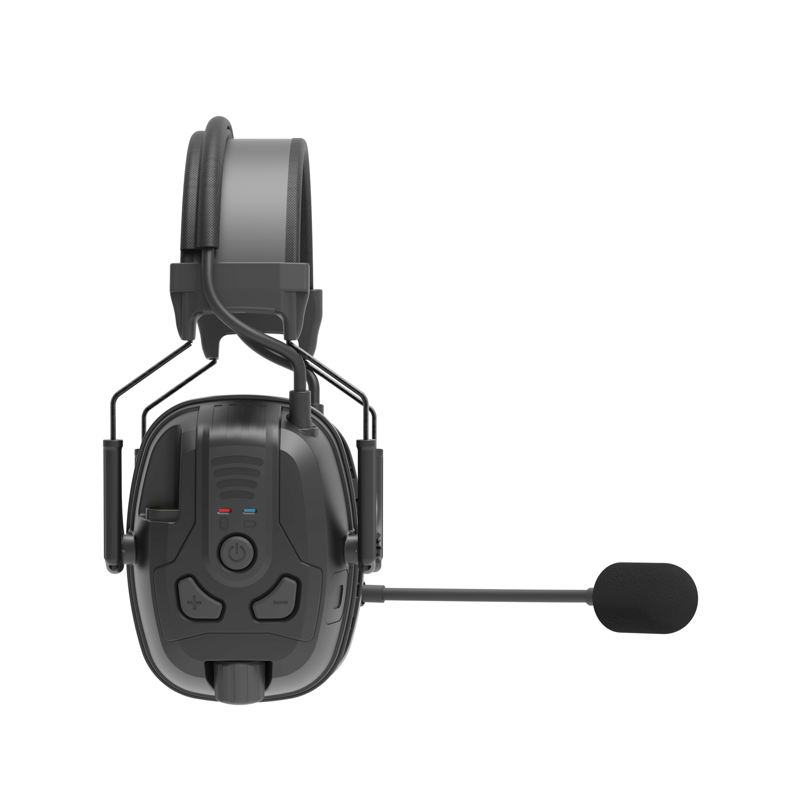 Rongxiang MG700 walkie talkie built in noise canceling earmuffs VOXWireless Cancel Rechargeable communicate earmuffs