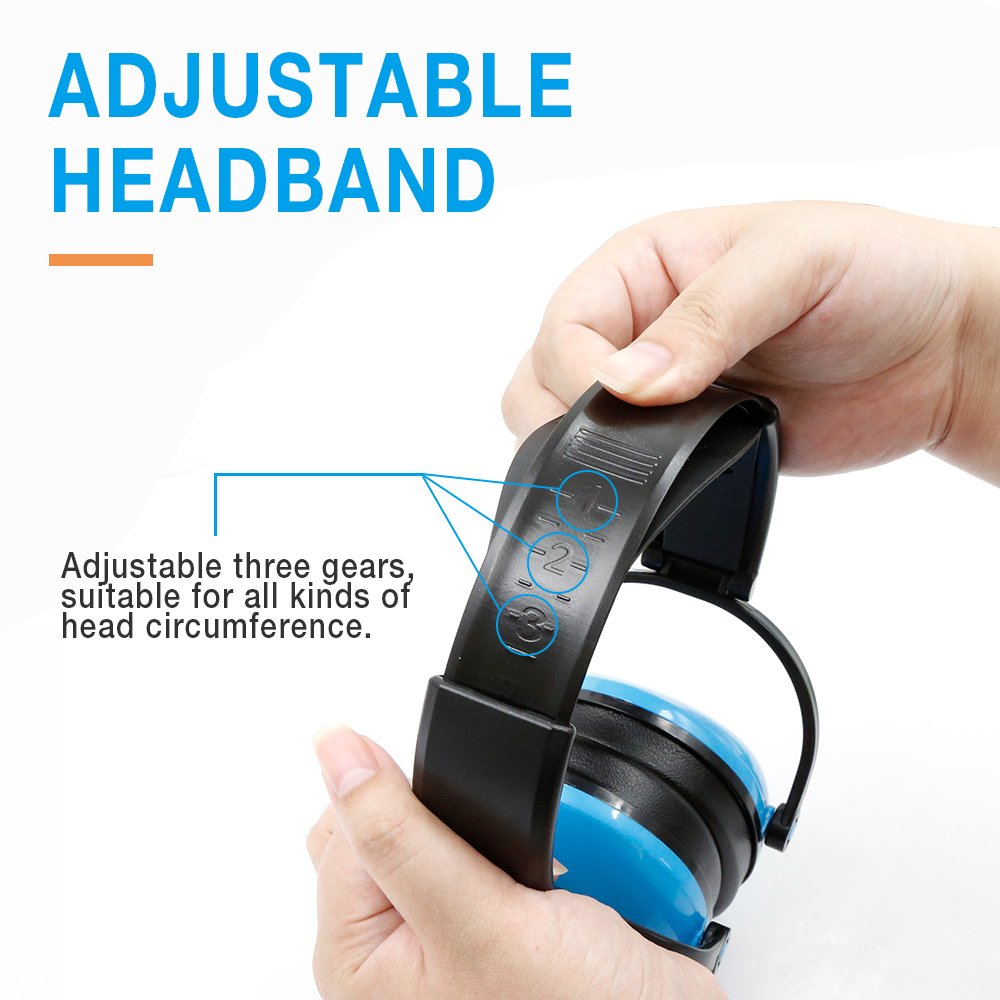 SNR travel kids hearing earmuff ear protection for air pressure release with CE