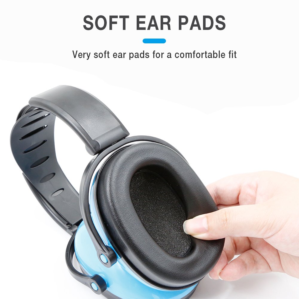 SNR travel kids hearing earmuff ear protection for air pressure release with CE