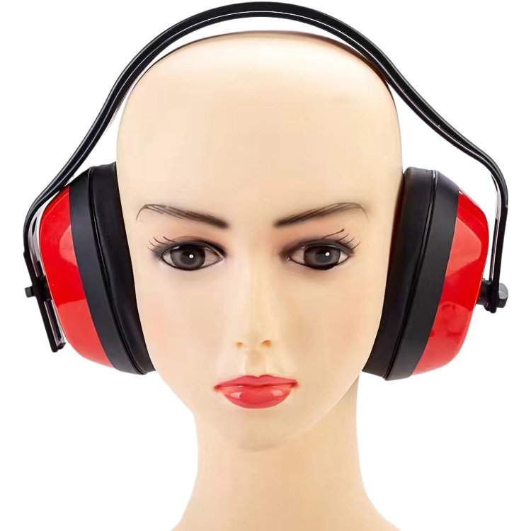 Industrial Safety Helmet with Attachable ABS Ear Muffs Personal Hearing Protective Wholesale Function Noise Reduction