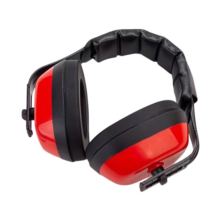 Industrial Safety Helmet with Attachable ABS Ear Muffs Personal Hearing Protective Wholesale Function Noise Reduction