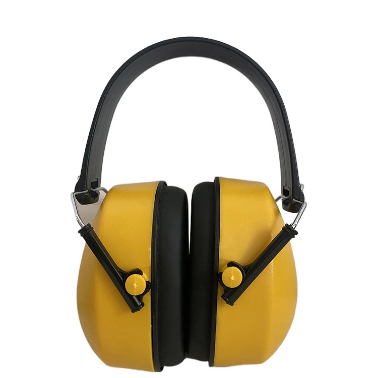 Industrial Safety Helmet with Attachable ABS Ear Muffs Personal Hearing Protective Wholesale Function Noise Reduction