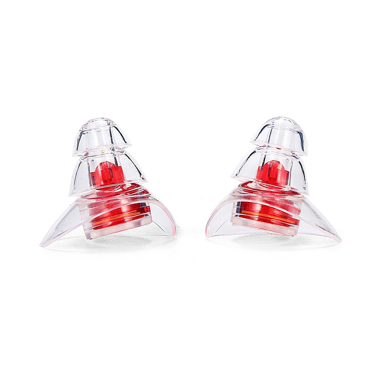 High Fidelity Concert Music Ear Plugs Silicone Hearing Protection Noise Reduction Earplugs for Concert, DJ, Nightclub, Party