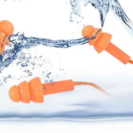 Silicone Safety Earplugs with Nylon Cord Christmas Tree Type Sound Insulation Noise Reduction for Hearing Protection