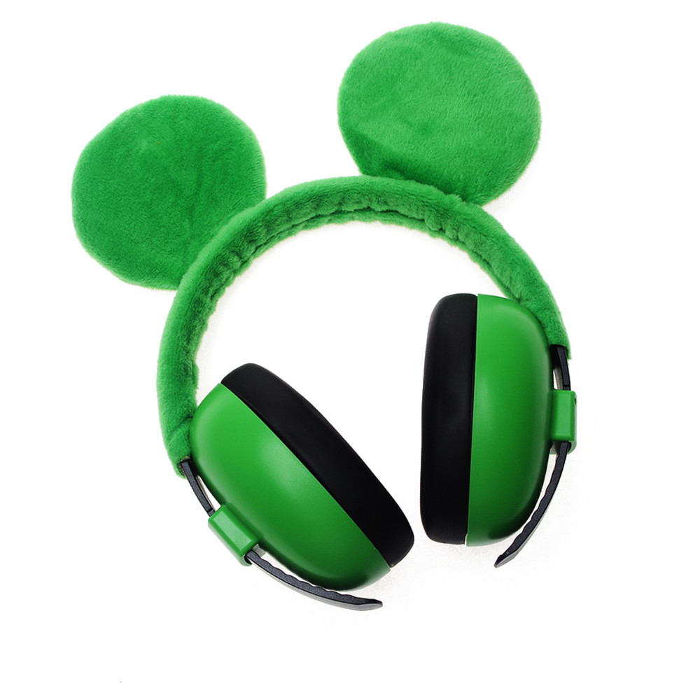 Wejump Anti Noise Cute Hearing Protection Animal Kids Safety Earmuffs Soundproof Ear Defender Baby Hearing protection for Child