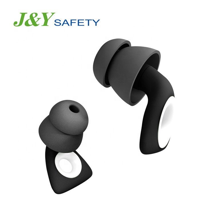 38dB Noise Cancelling Sound Insulation Hearing Protection Noise Reduction Music Ear Plugs Sleeping Silicon Earplugs with Case