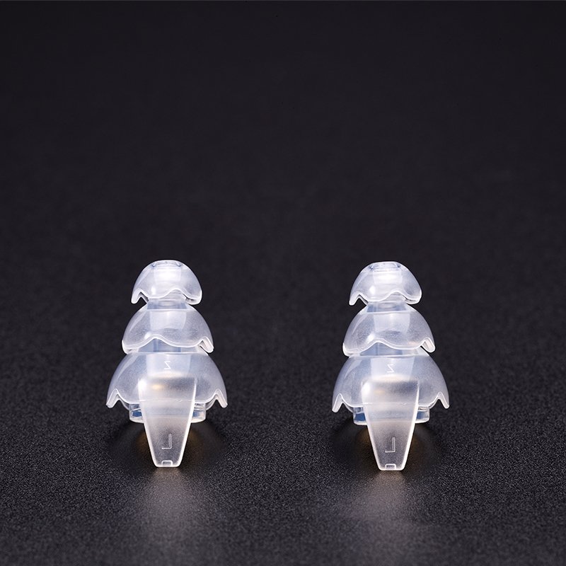 New design High Fidelity 25-28 dB Concert Ear Plugs Noise Reduction Party Silicone Soundproof Soft Hearing Protection Earplugs
