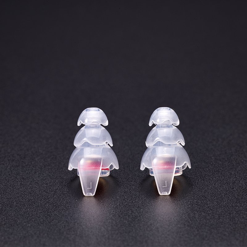 New design High Fidelity 25-28 dB Concert Ear Plugs Noise Reduction Party Silicone Soundproof Soft Hearing Protection Earplugs