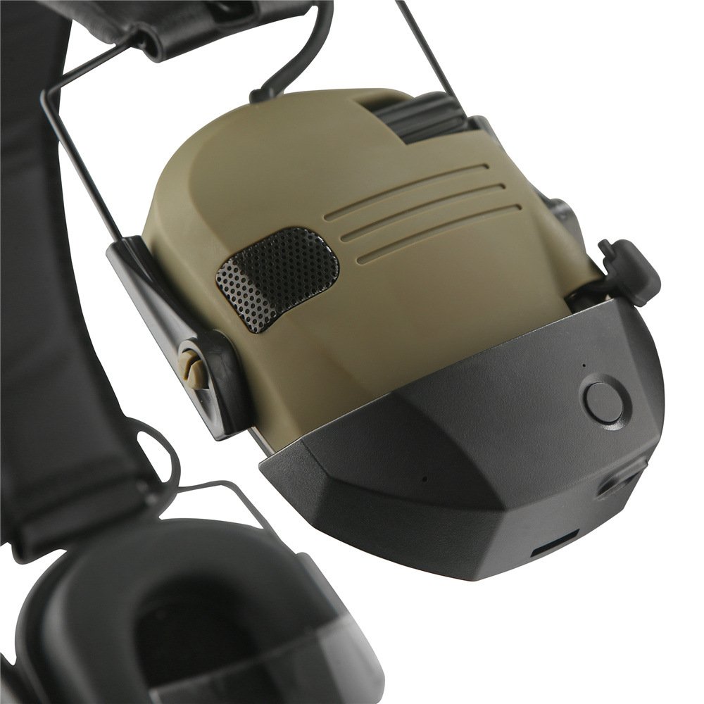 W1 Hunting Tactical Noise Cancelling Headphones Electronic Shooting Earmuffs Hearing Protection Dedicated Bluetooth Adapter
