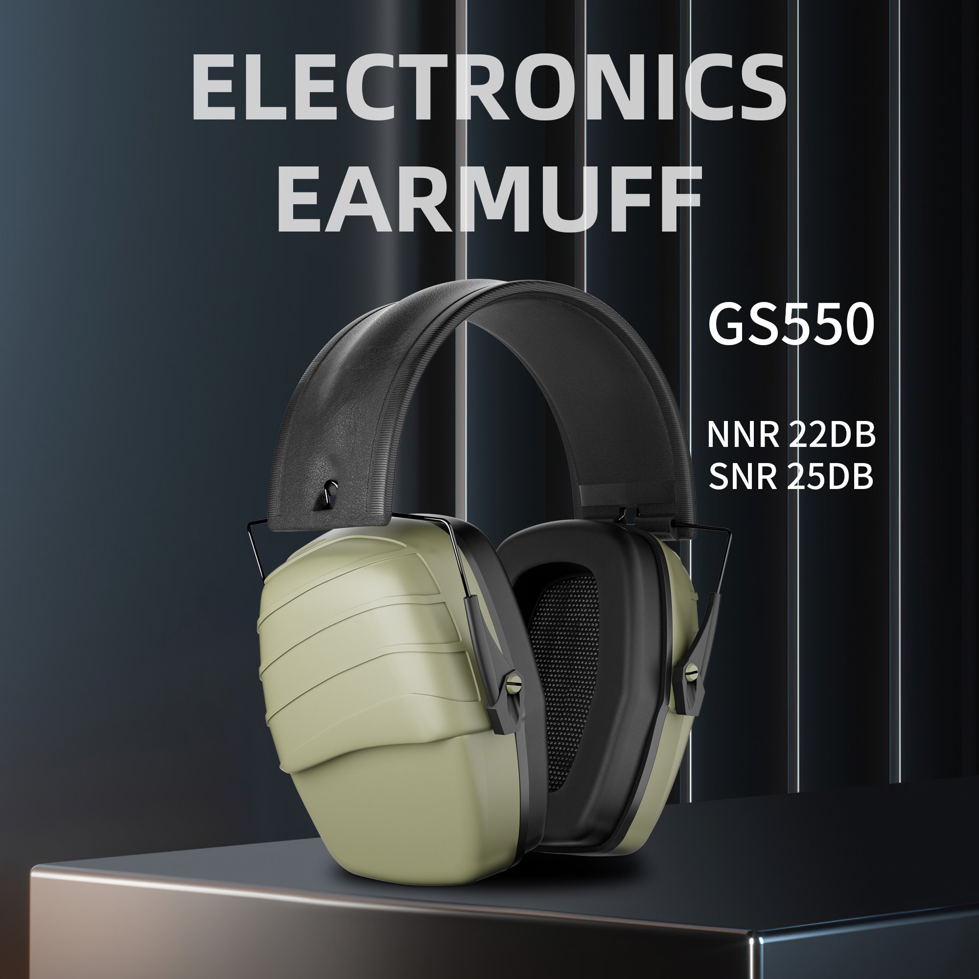 OEM GS550 Noise-Cancelling Headphones Hearing Protection for Workers and Musicians