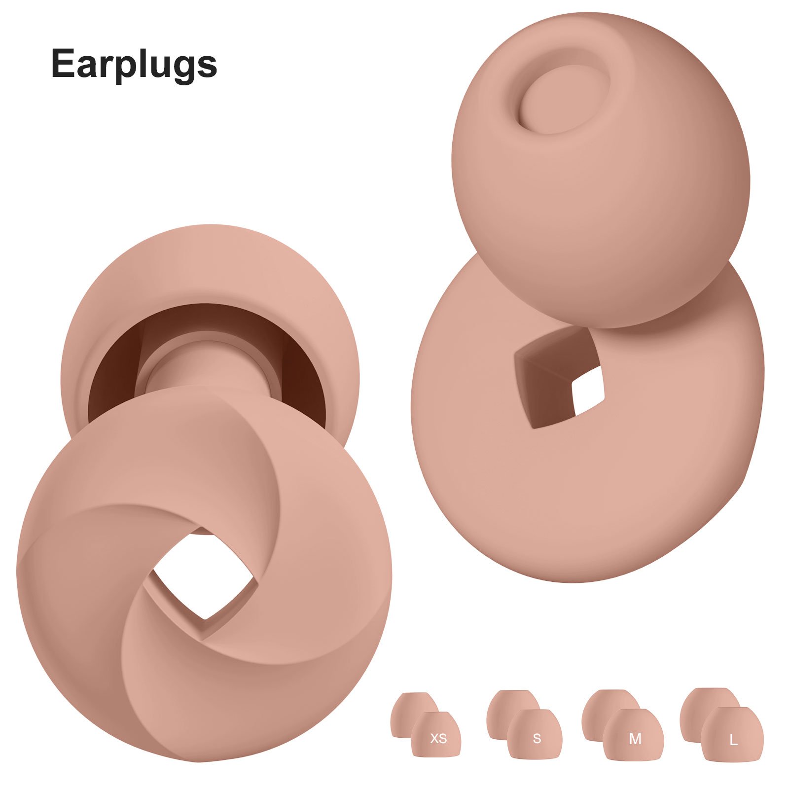 earplugs for noise reduction safety reusable silicon sleeping cancelling reducing 33db swimming sleep ear plugs