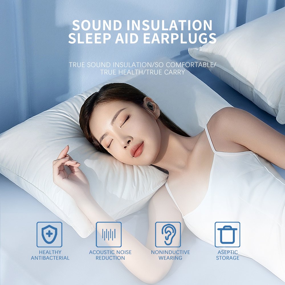 Wholesale Sleep Earbuds Silicon Earrings Silicon Earrings Noise Reduction Waterproof High Fidelity Earplugs