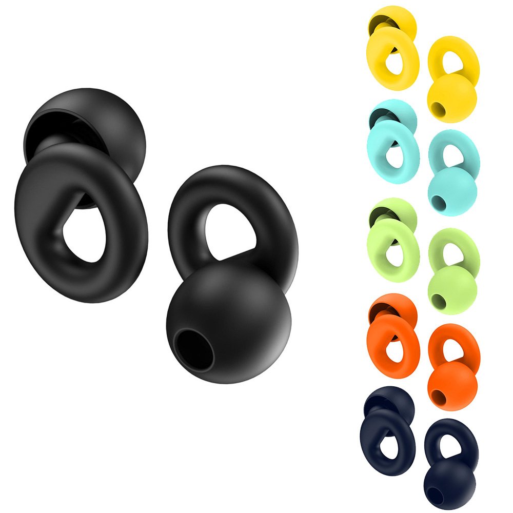 Custom Reusable Ear Plugs Protection Shooting Silicone Earplugs Swimming Concert Ear Plugs Noise Cancelling