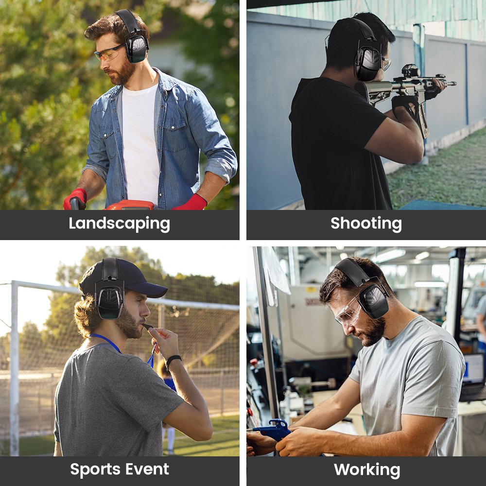 Wholesale Hearing Protection for Children Safety Ear Protection Electronic Shooting Tactical Headphones Noise Reducing Earmuffs