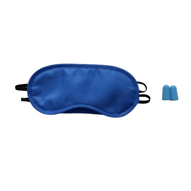 Noise-reducing earplugs for hearing protection, sleep noise reduction, disposable aviation polyester eye mask with nose pads