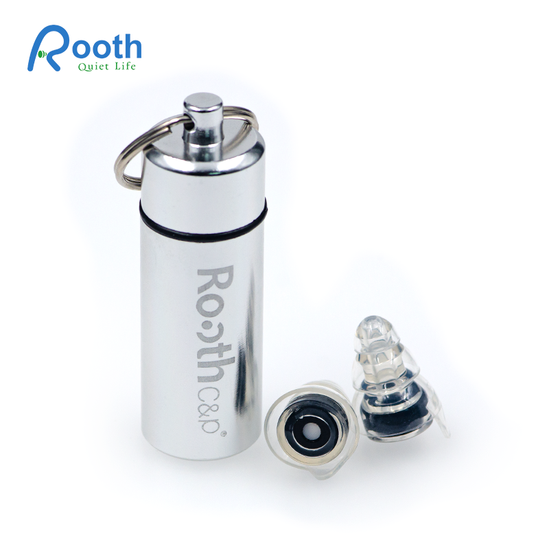Wholesale Reusable High Fidelity Concert Earplugs Filter Musician Ear Plugs Noise Reduction Hearing Protection