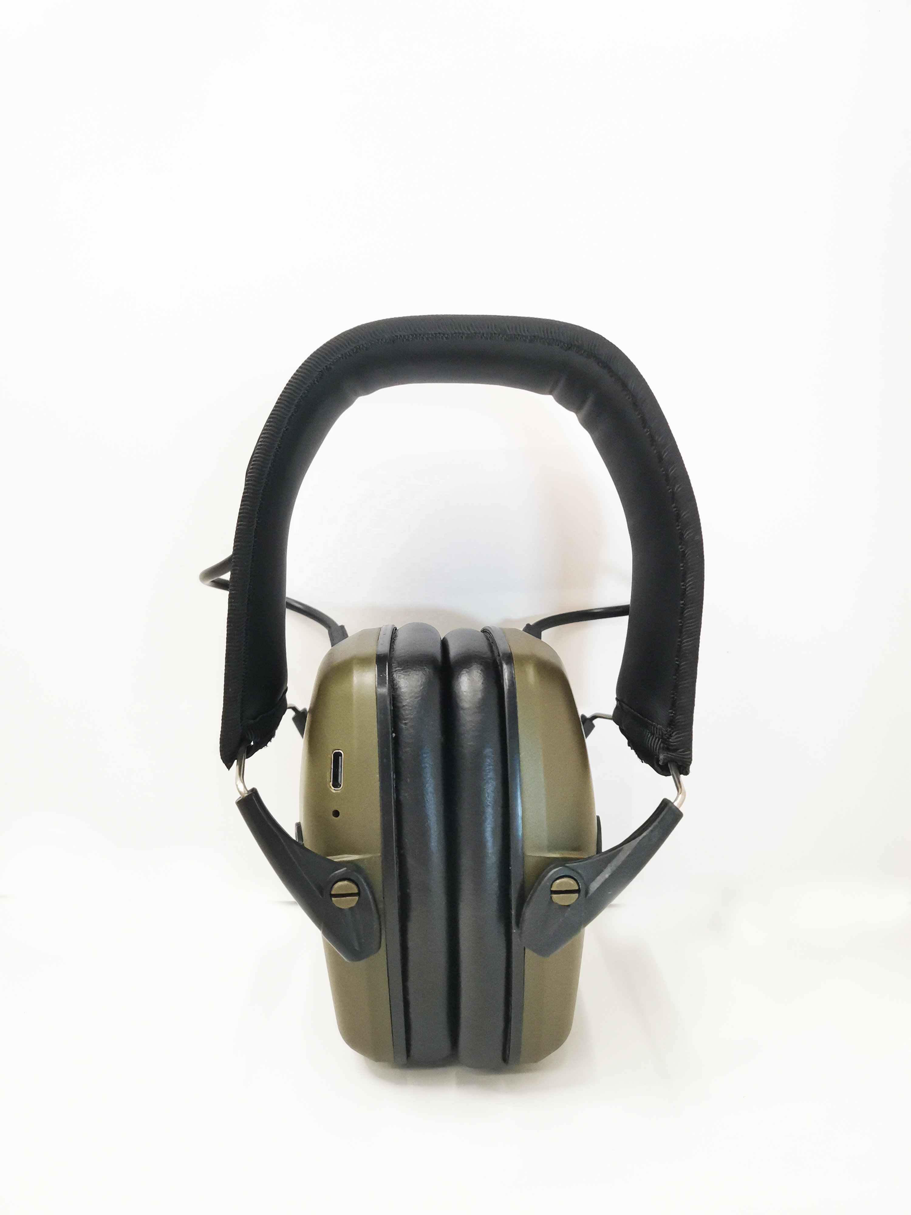 Foldable Hunting Helmet Headset Silicone Earmuff Version Noise Reduction Pickup Earphone Headset