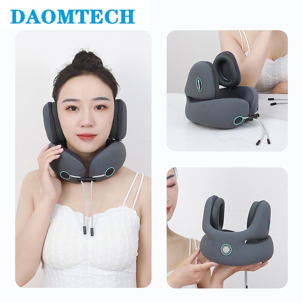 Office Nap Silent Noise Reduction U Shaped Headrest Pillow Travel Silent Noise Reduction Cervical Pillow for Hearing Protection