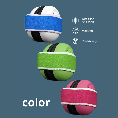 GS020 Safety Sound Proof Children Noise Cancelling Headphone Kids Hearing Protection Product Infant Earmuffs Baby Ear Defender