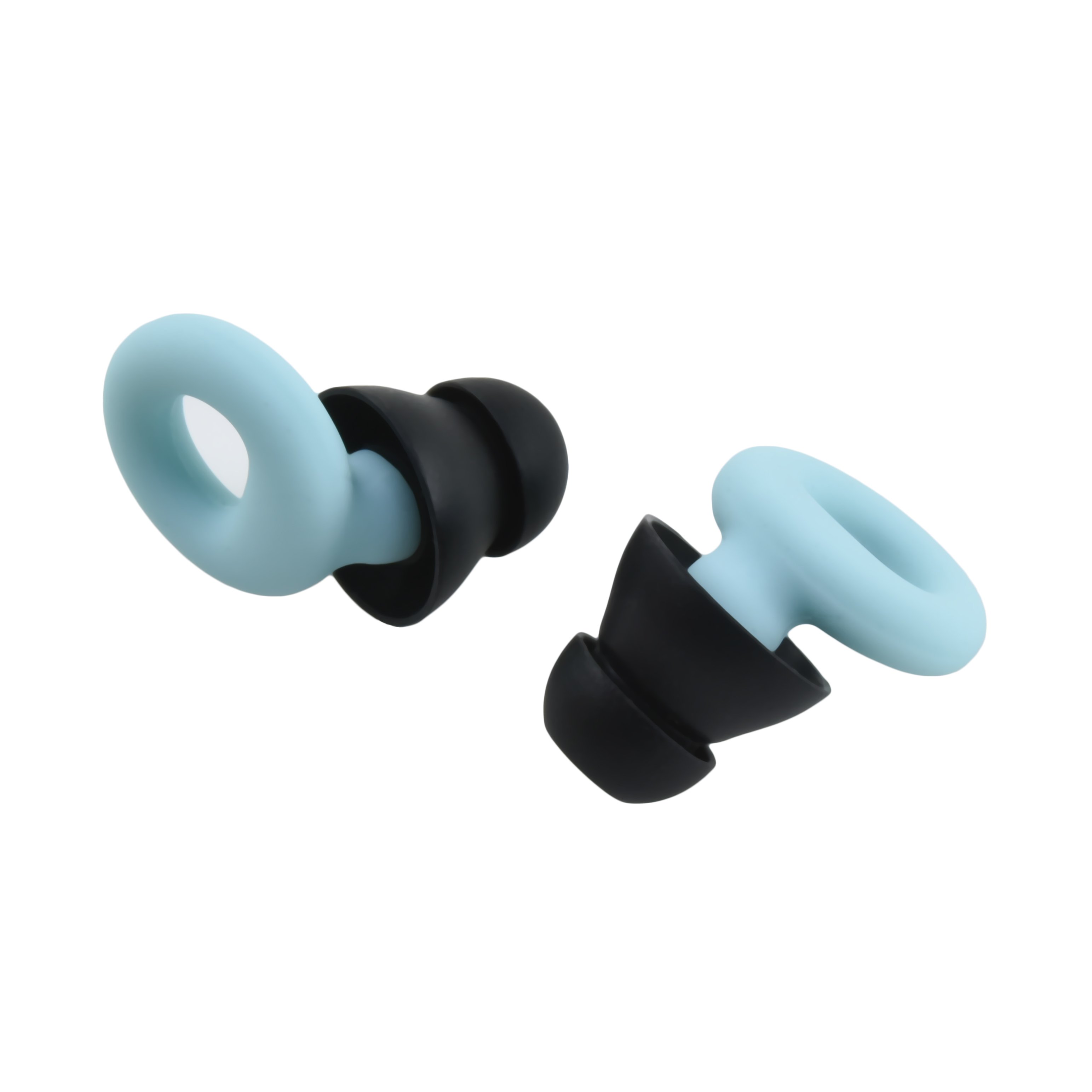 High Quality Reusable Silicone Ear plugs 40dB Highest NRR Comfortable Hearing Protection Hooks for Shooting
