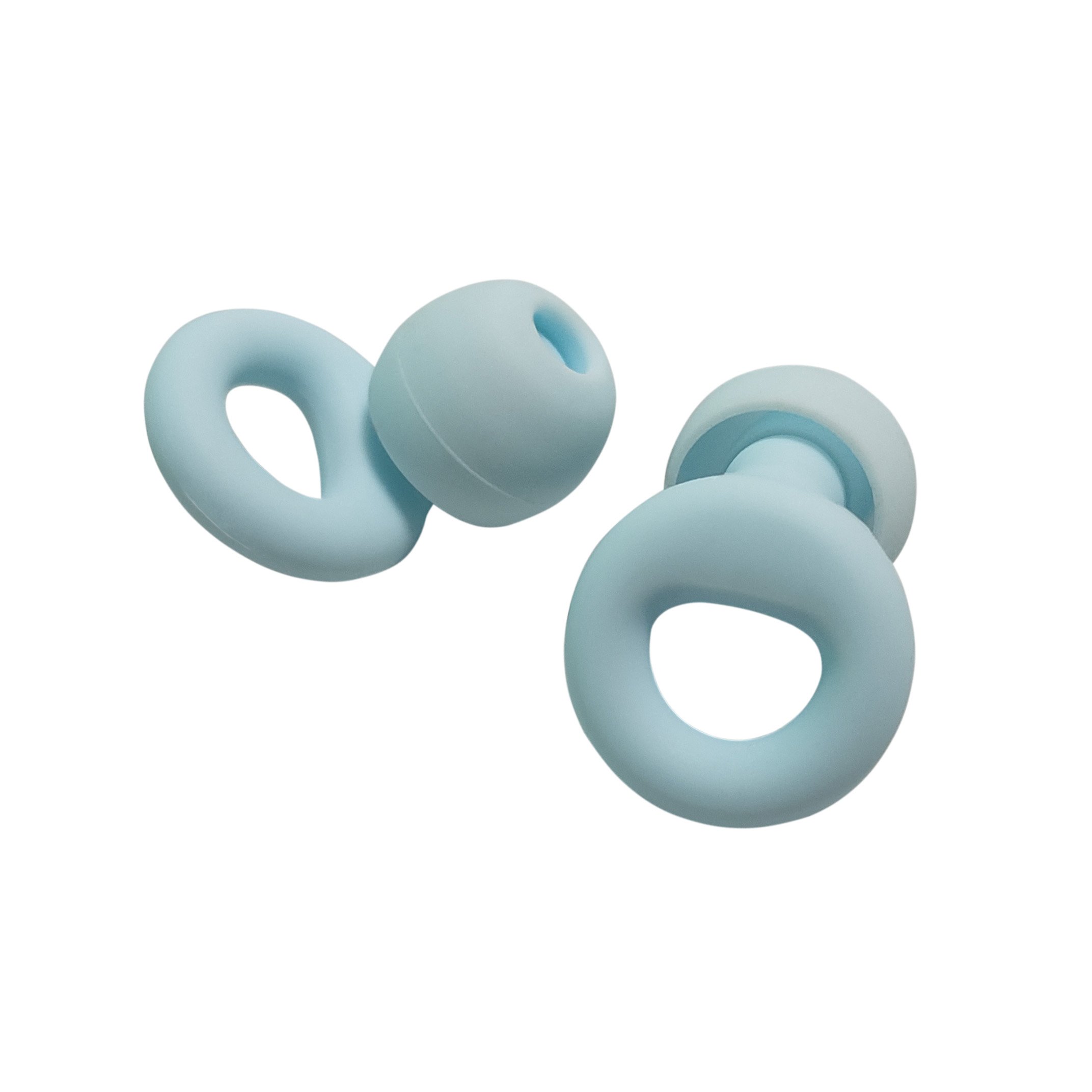 High Quality Reusable Silicone Ear plugs 40dB Highest NRR Comfortable Hearing Protection Hooks for Shooting