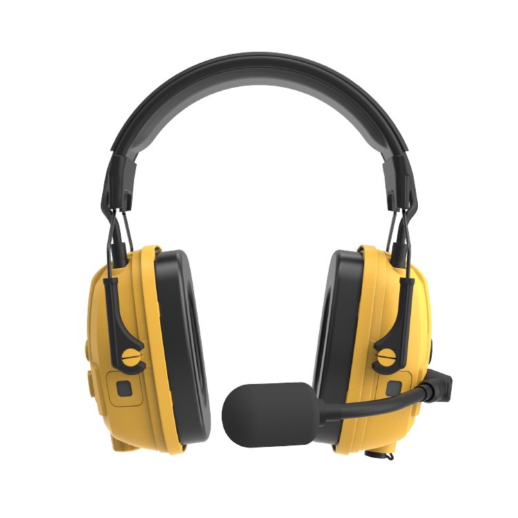 RONGXIANG CE EN352 ANSI S3.19 Type-C NRR25dB IP67 Hearing Protection Well Drilling Earmuff BTM-07