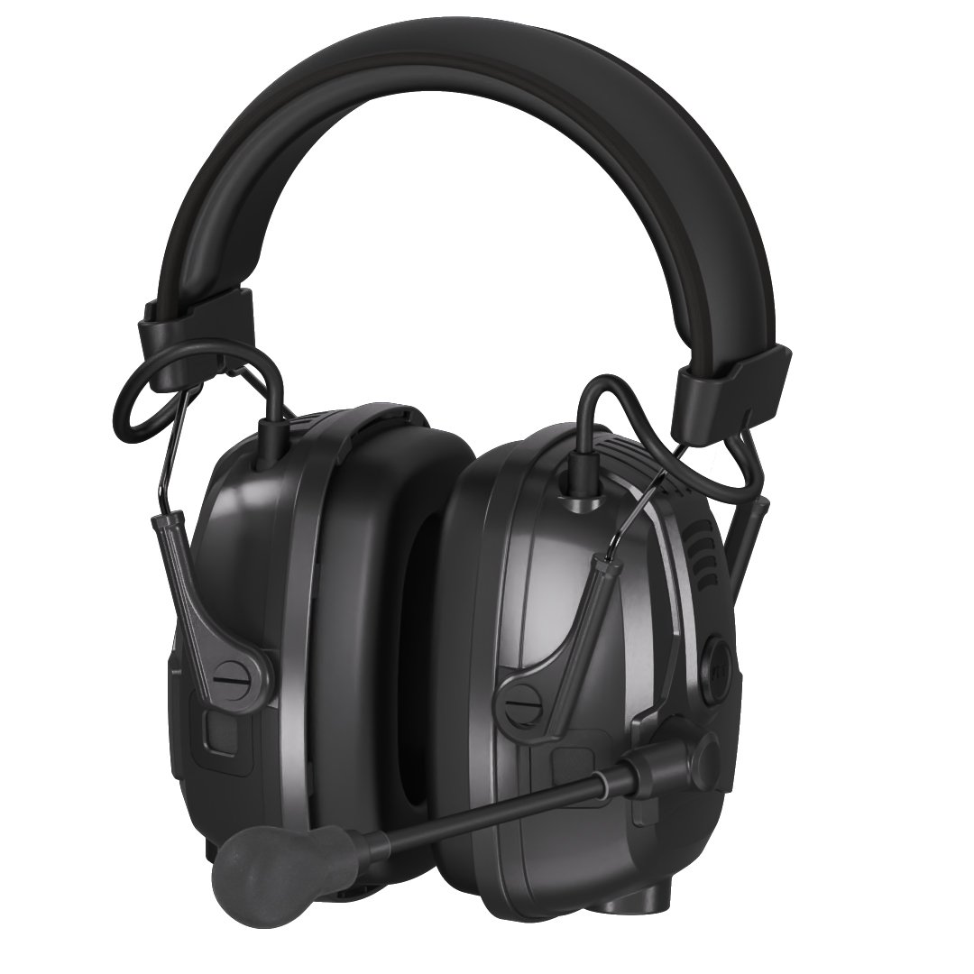 RONGXIANG CE EN352 ANSI S3.19 Type-C NRR25dB IP67 Hearing Protection Well Drilling Earmuff BTM-07