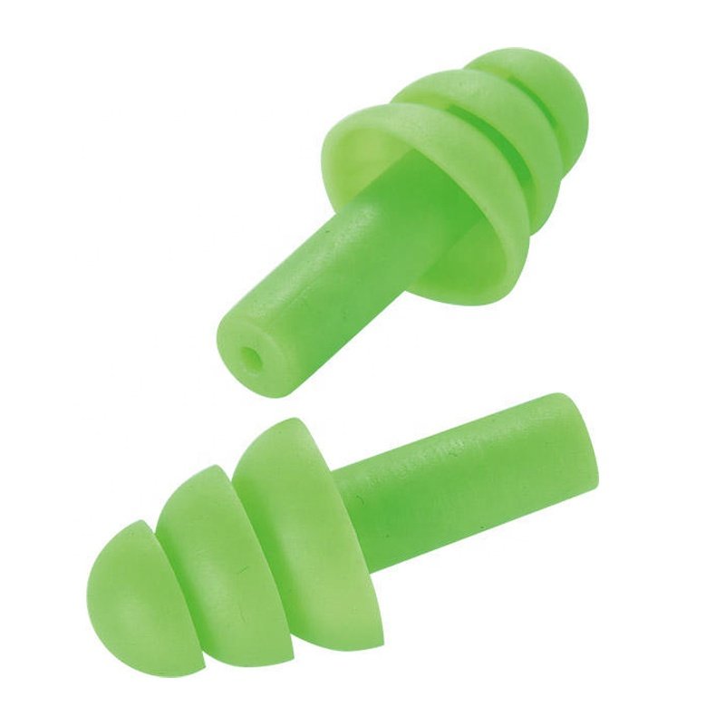 Christmas Tree Shape Ear protector noise reduce Silicone ear plugs without cord