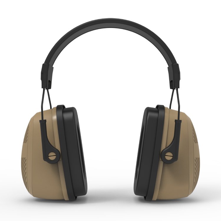Rongxiang Factory Direct Sale lumbering Noise Reduction Hearing Protection Customized Safety EarMuff MB120-5AF-B