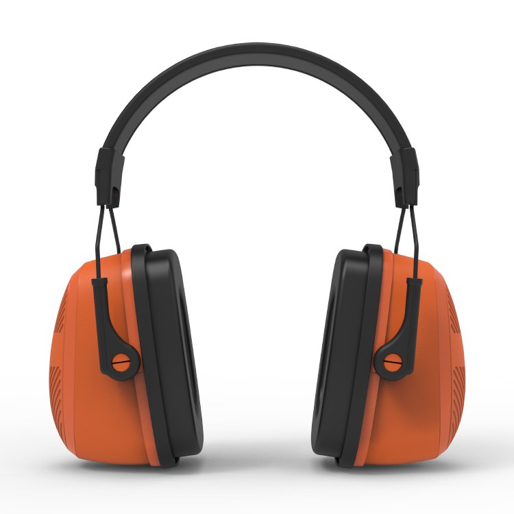 Rongxiang Factory Direct Sale lumbering Noise Reduction Hearing Protection Customized Safety EarMuff MB120-5AF-B