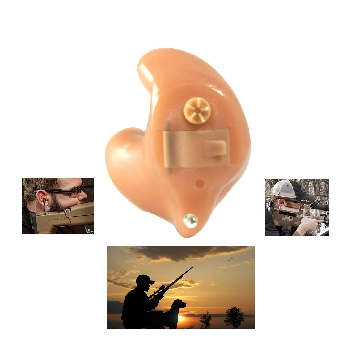 Digital Hearing Protector with Noise Suppression Ear Filter Custom Modular Custom Hearing Protection Digital Hearing Protection