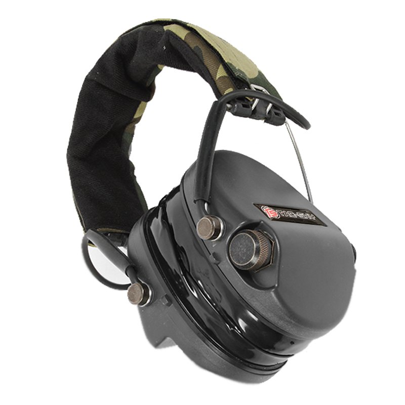TS TAC-SKY SORDIN IPSC Silicone Earmuff Tactical Electronic Shooting Ear muffs Noise Reduction Pickup Tactical Headset