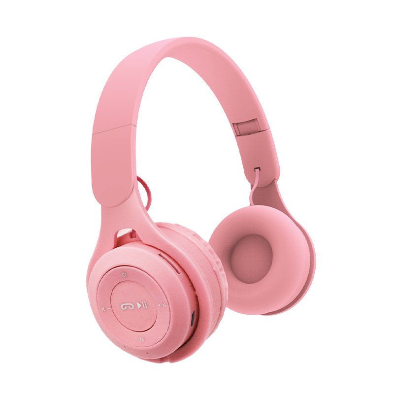 Hot selling foldable wireless earphone with TF card slot colorful earphone stereo earphone Low latency