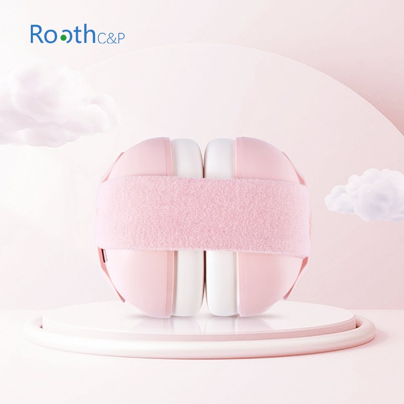 Baby sleep hearing protection comfortable foldable earmuff