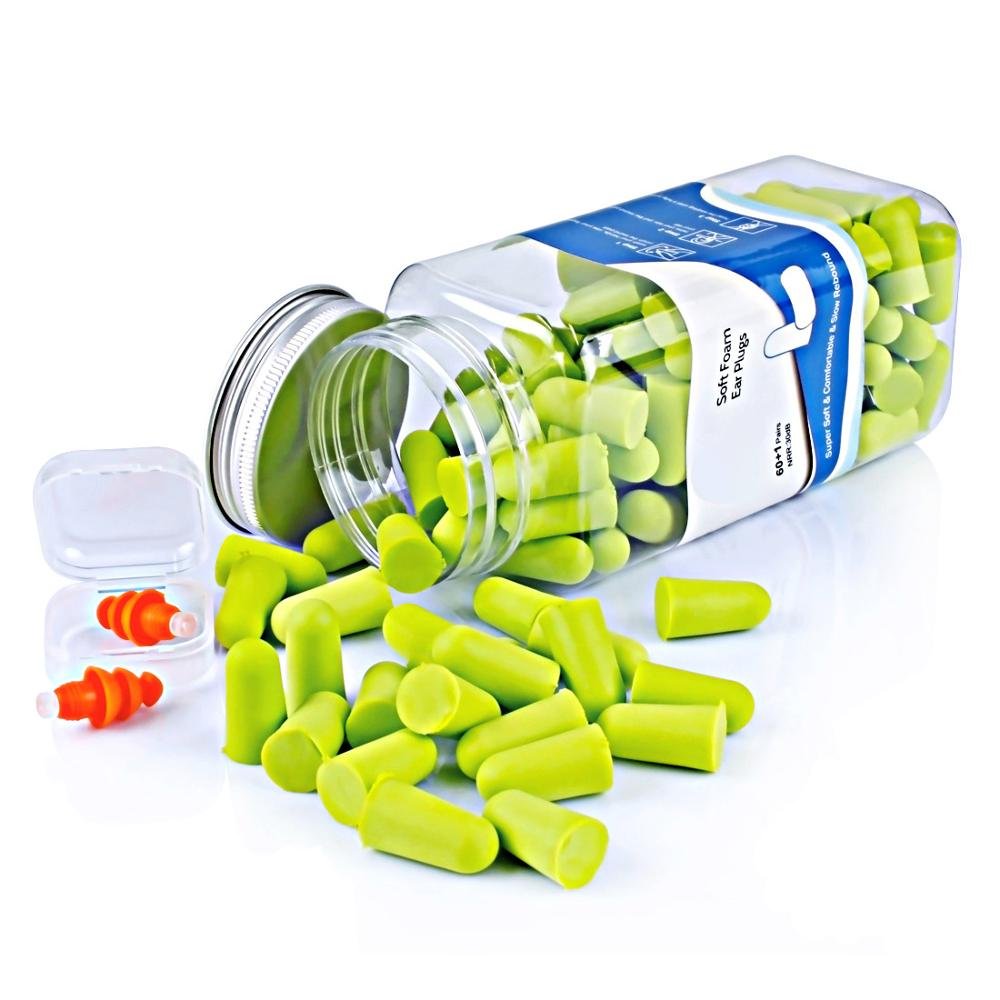 Hearing Protection 38dB Noise Cancelling Earplugs Festival Ear Plugs For Travel Sleep Rest