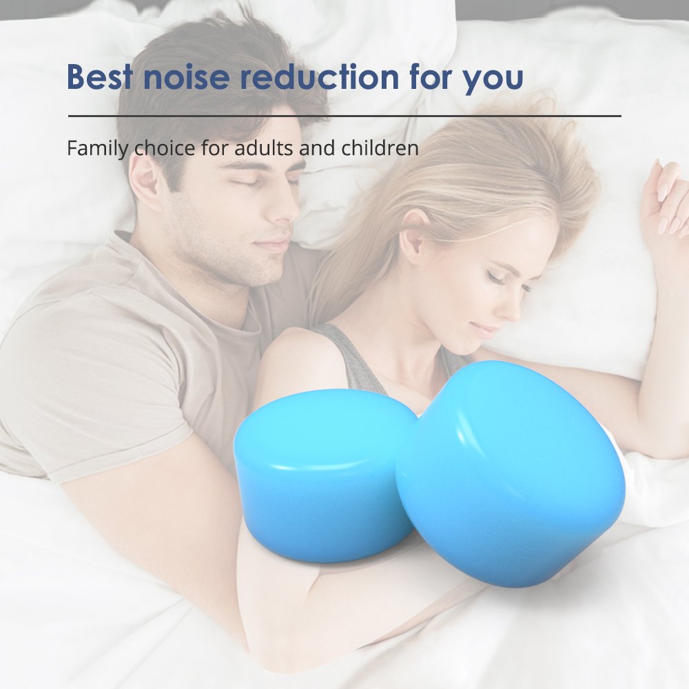 Ultra Soft Moldable Silicone Ear Plugs for Sleeping and Swimming