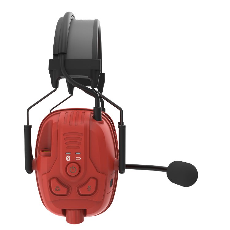 RONGXIANG BTM-07 Convenient Earmuff Hearing Protection Communication Earmuffs Safety Helmet Earmuff