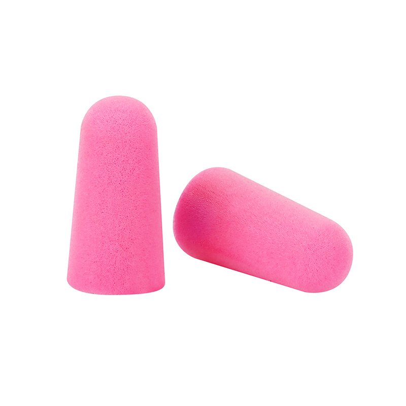 Customizable color logo EVA foam noise-cancelling earplugs disposable hearing protection foam sleep soft earplugs