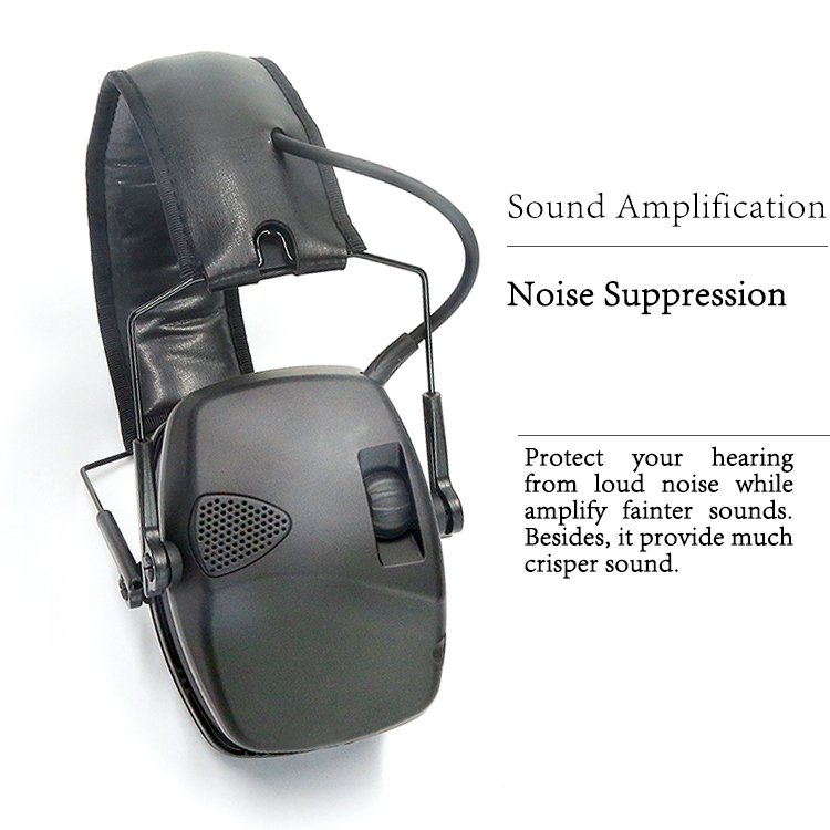 Electronic Hearing Protection Custom Earmuffs for Shooting