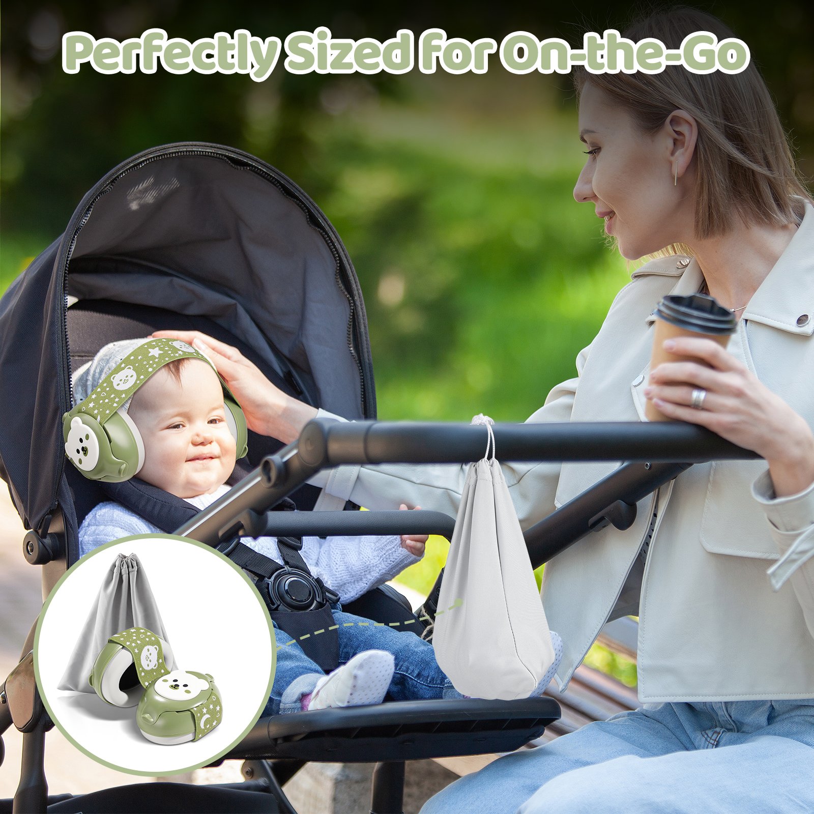 Ear Defenders Baby Soundproof Anti Noise Kid Headphones Sleep Noise Reduction Ear Protector Baby Earmuffs